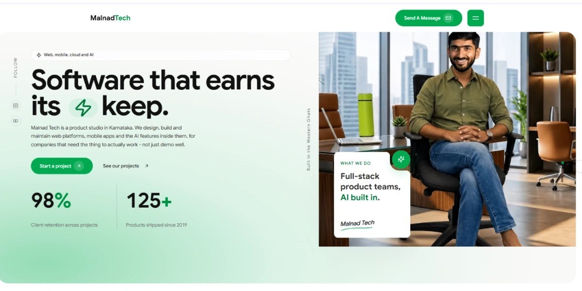 Malnad Tech - Branding + Web